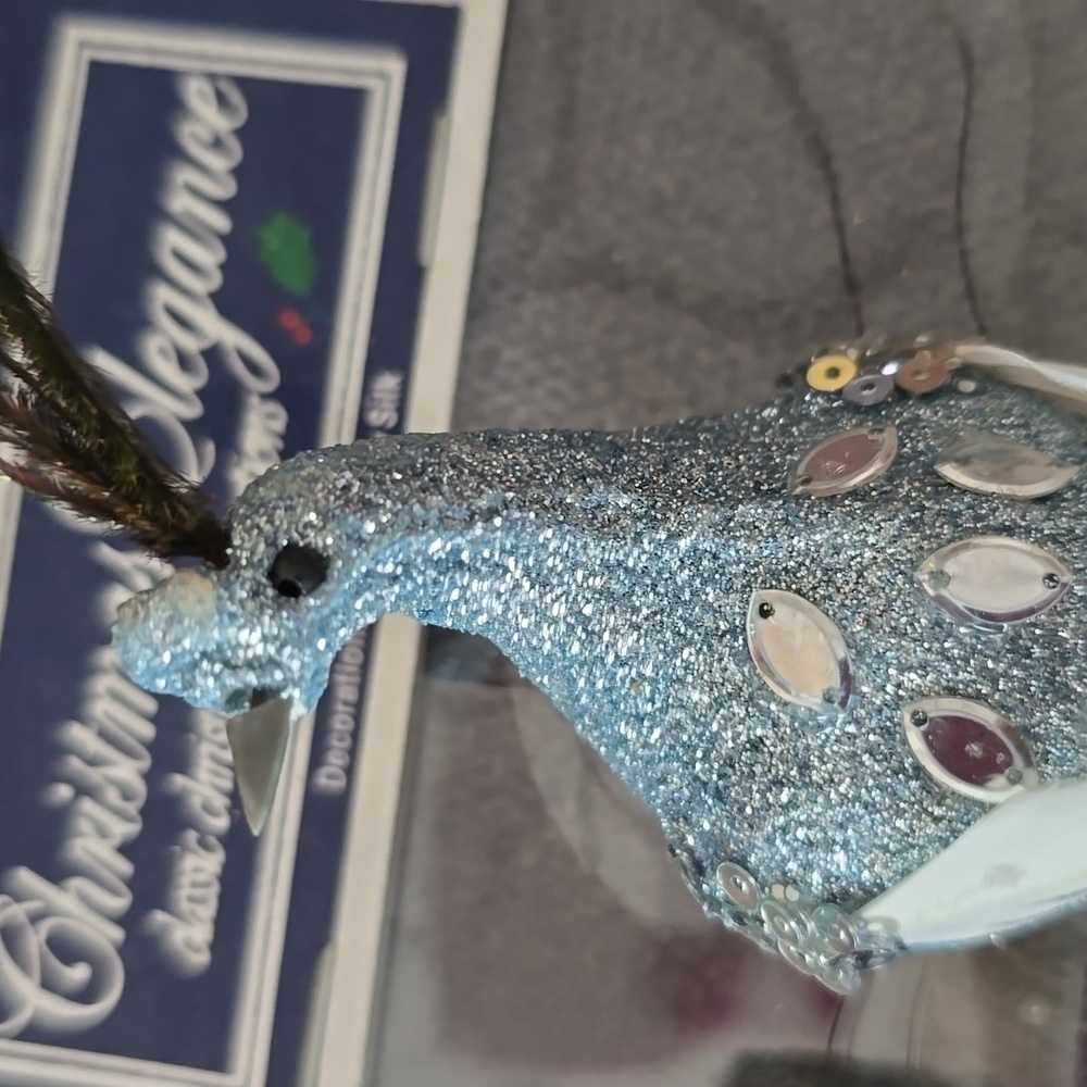 π²CHRISTMAS PEACOCK DECORATION π²π²π²π²π²π²π²π²π²π²π²π²π²π²π²π² - Picture 4 of 8